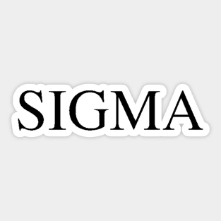 SIGMA Sticker